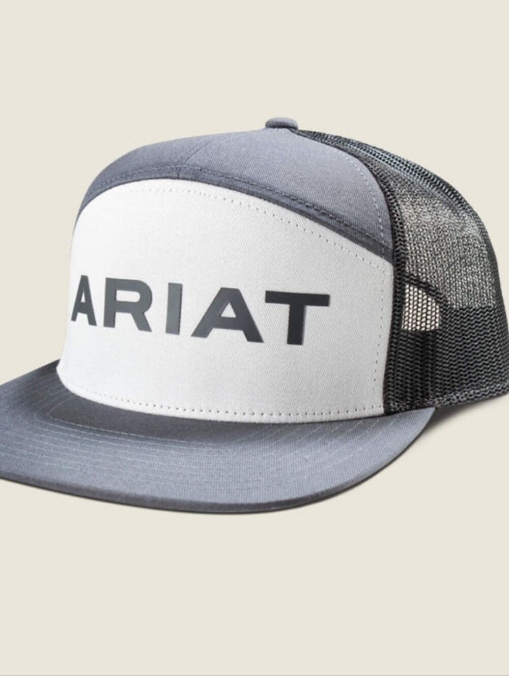 Ariat Rubber Logo Cap- Grey